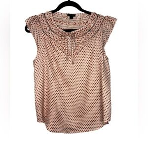 Loft Lightweight Dainty Women’s Blouse Polka Dot Size Small